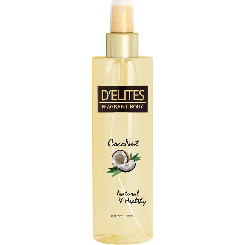D'ELITES BODY SPLASH COCONUT 236ML