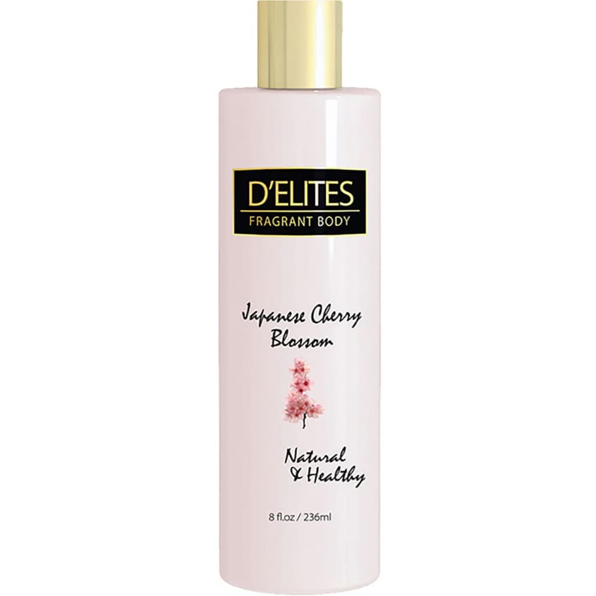D'ELITES BODY LOTION JAPANESE CHERRY BLOSSOM 236ML