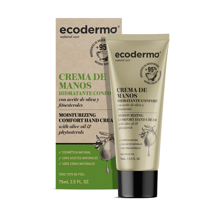 ECODERMA MOISTURIZING COMFORT HAND CREAM 75ML