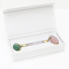 ECOCOCO ROSE QUARTZ + JADE CRYSTAL ROLLER – buy online