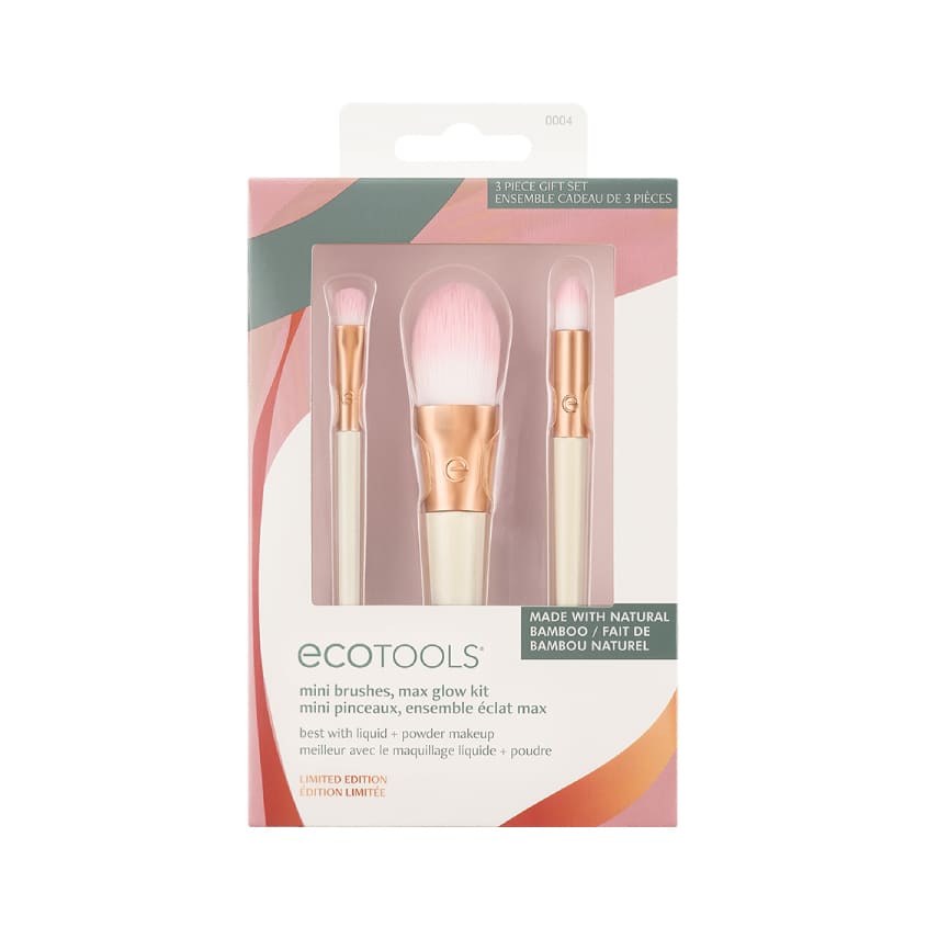 ECOTOOLS مجموعة فرش صغيرة ماكس جلو – شراء أونلاين