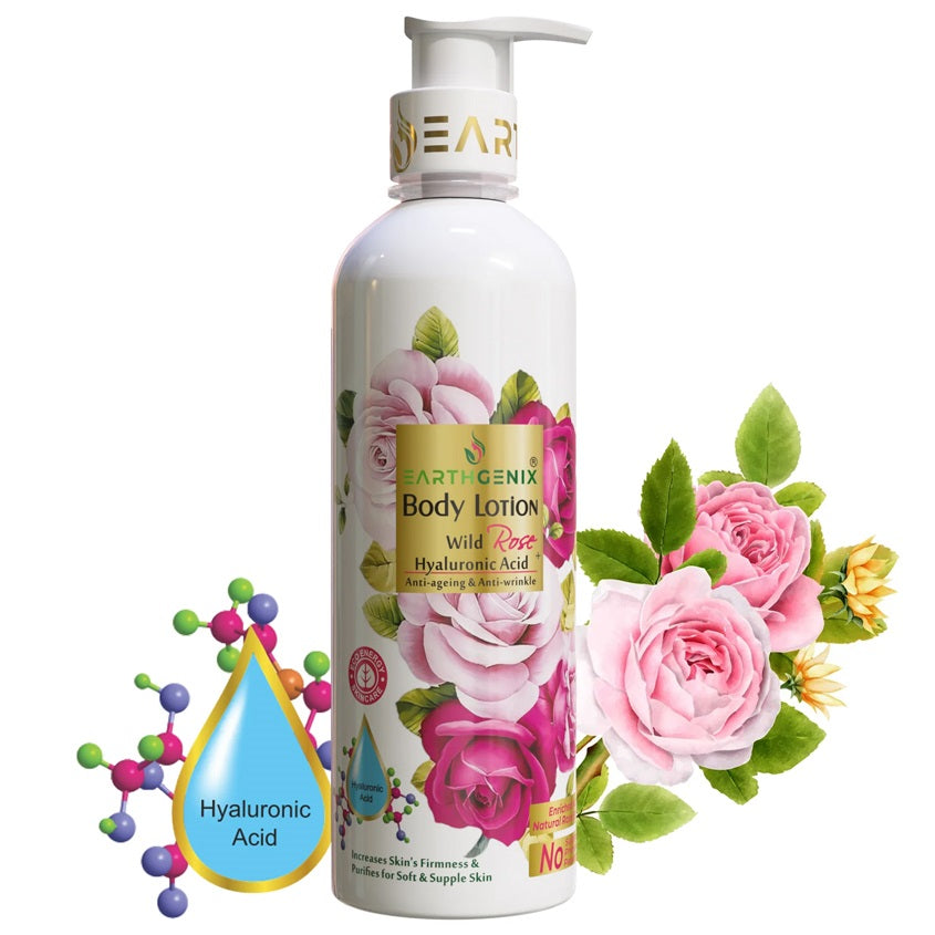Earthgenix Wild Rose Body Lotion 500Ml – صورة 7