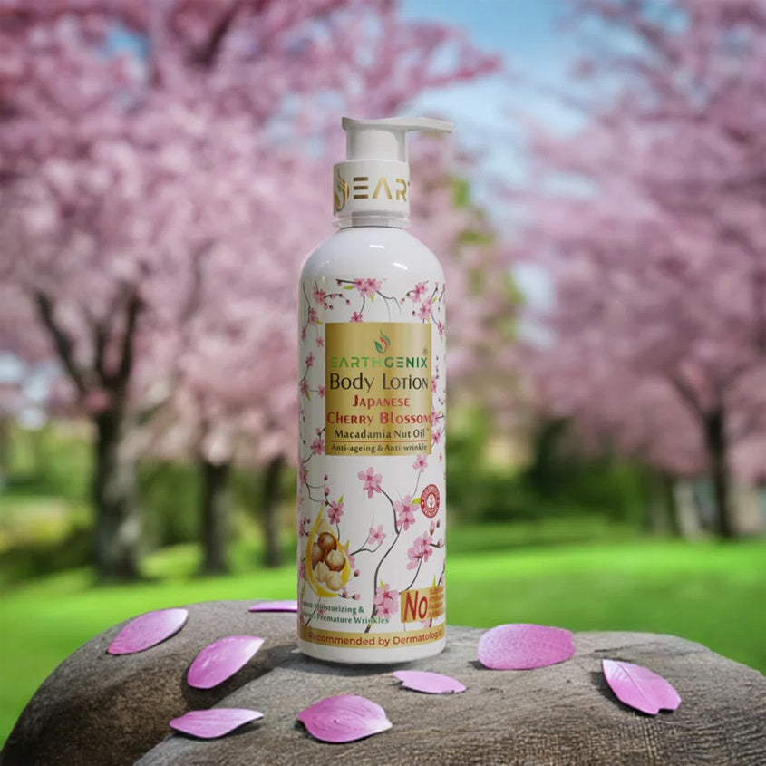 Earthgenix Japanese Cherry Blossom Body Lotion 500Ml – online store