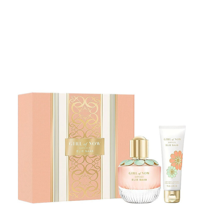 ELIE SAAB GIRL OF NOW LOVELY XMAS SET (EDP 50ML + BL 75ML)