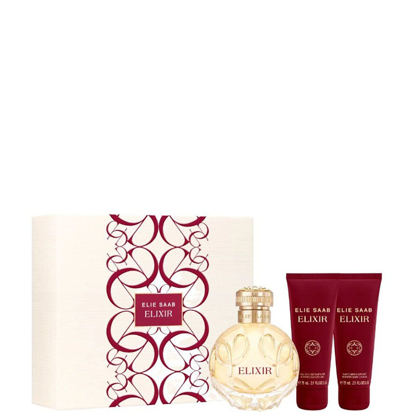 ELIE SAAB ELIXIR XMAS SET (EDP 100ML + BL 75ML + SG 75ML)