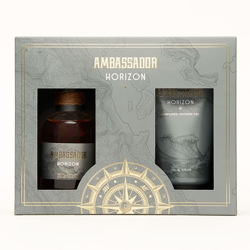 PRET-A-PARFUM Gift-set AMBASSADOR HORIZON (EDT 100 ml + perfumed shower gel 150 ml) – buy online