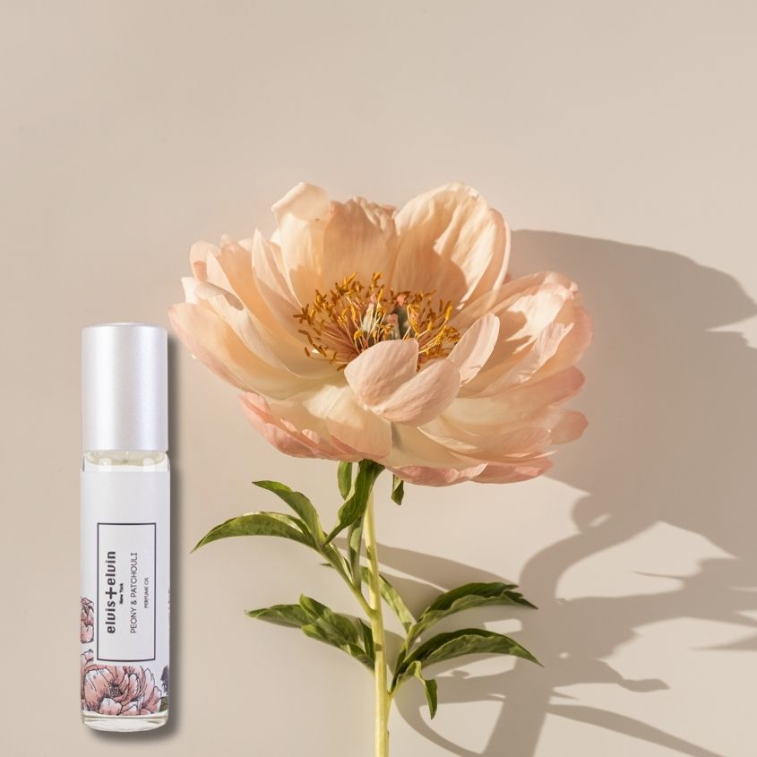 ELVIS+ELVIN PEONY & PATCHOULI PERFUME OIL 15ML – buy online