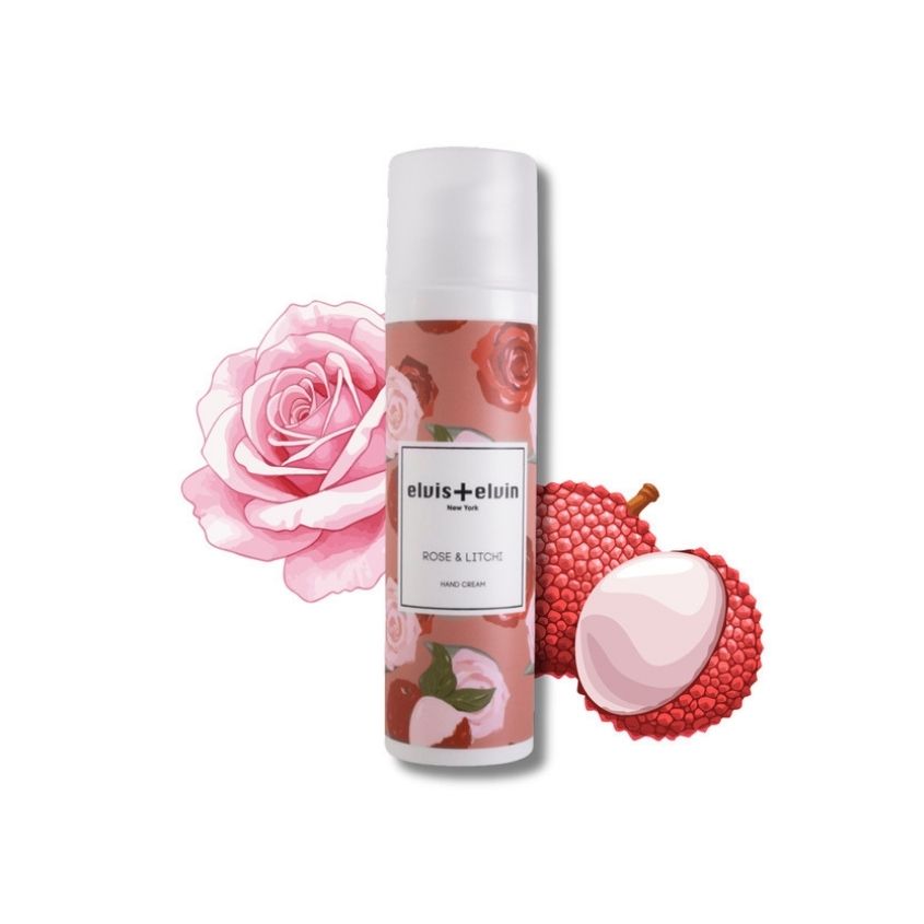 ELVIS+ELVIN ROSE & LITCHI HAND CREAM 75ML – buy online