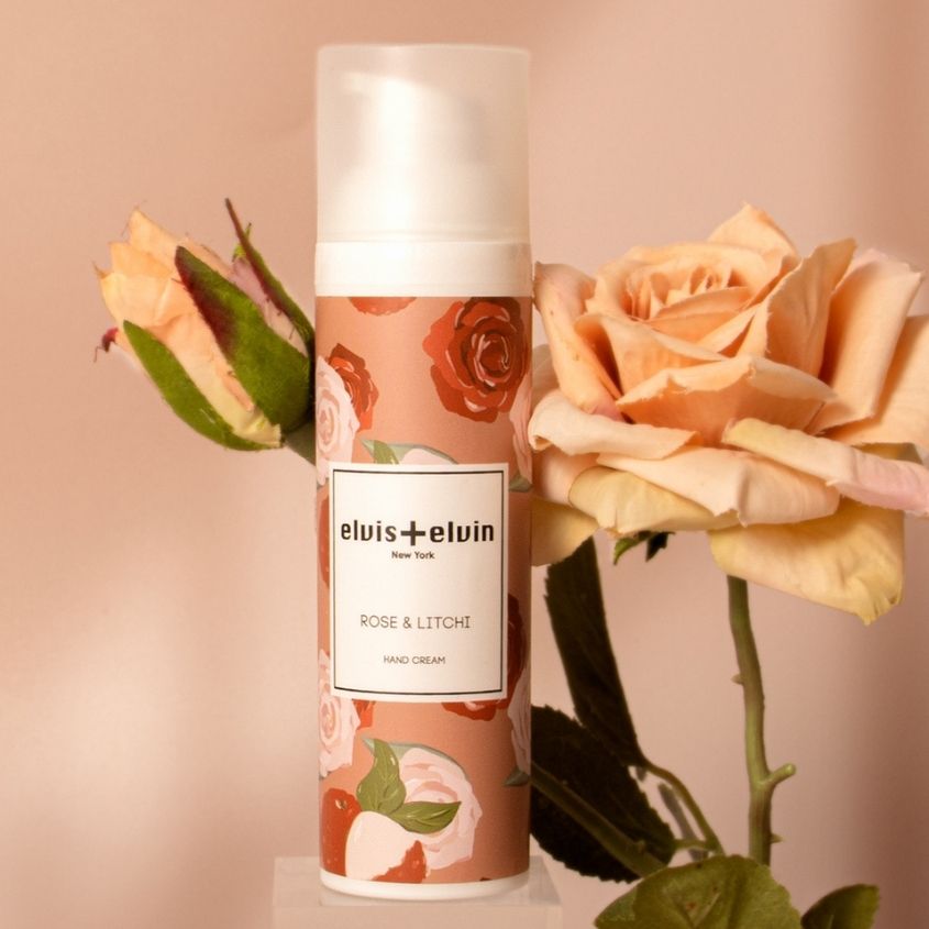 ELVIS+ELVIN ROSE & LITCHI HAND CREAM 75ML – free delivery