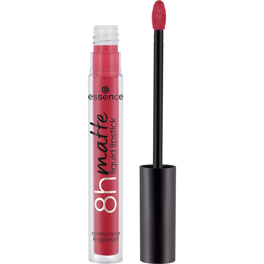 ESSENCE إيسنس 8 إتش مات ليكويد ليبستيك، 07 كلاسيك ريد، 2.5 مل
