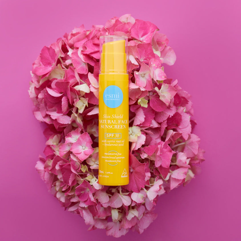 ESMI SKIN MINERALS SKIN SHIELD NATURAL FACE SUNSCREEN SPF 30 50ML – online store