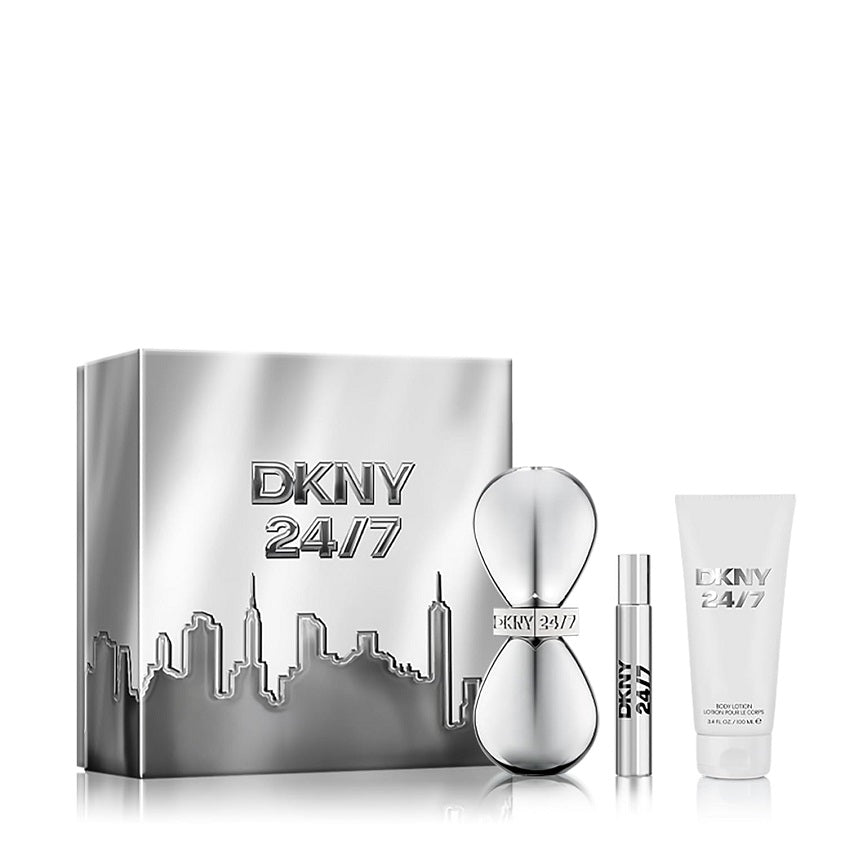 DKNY 24/7 SET (EDP 100ML + BL 100ML + 15ML TRAVEL SPRAY)