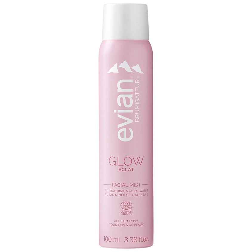 EVIAN إيفيان غلو بخاخ الوجه، 100 مل