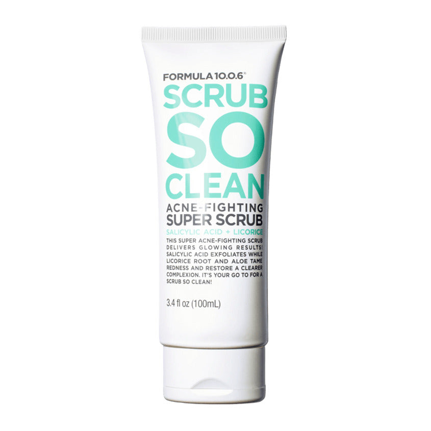 FORMULA 10.0.6 SCRUB SO CLEAN ACNE-FIGHTING SUPER SCRUB 100ML