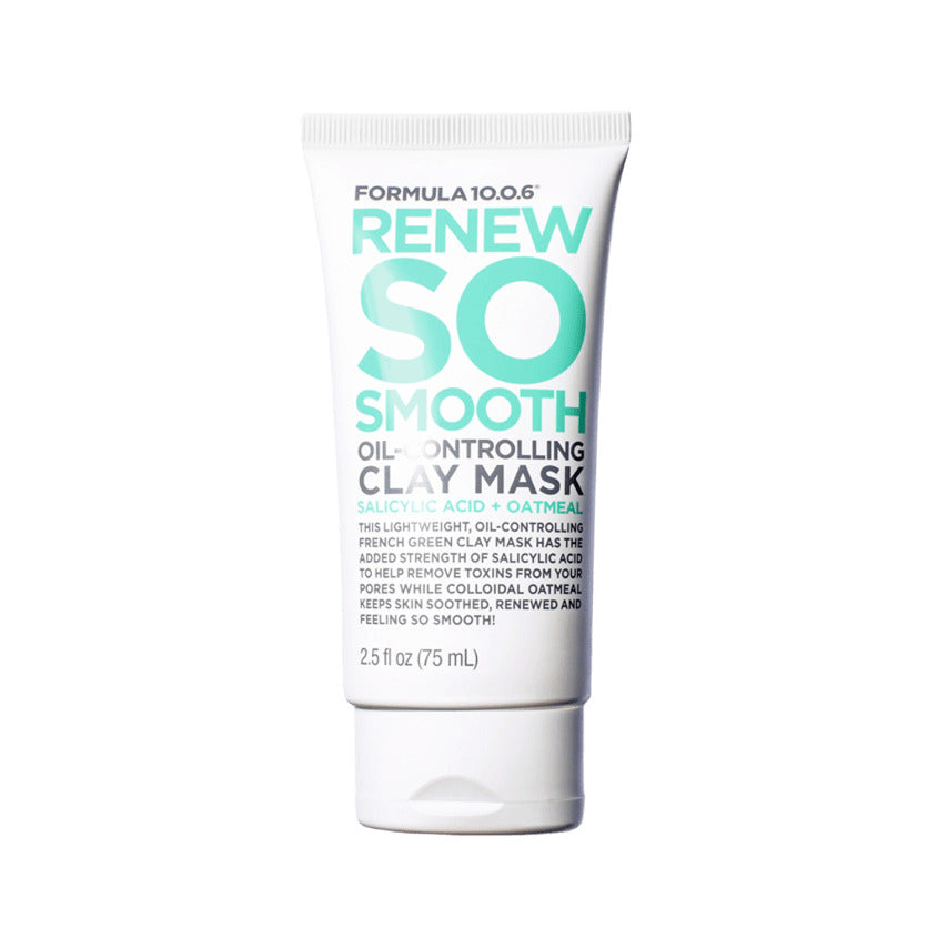 FORMULA 10.0.6 RENEW SO SMOOTH OIL-CONTROLLING CLAY MASK 75ML