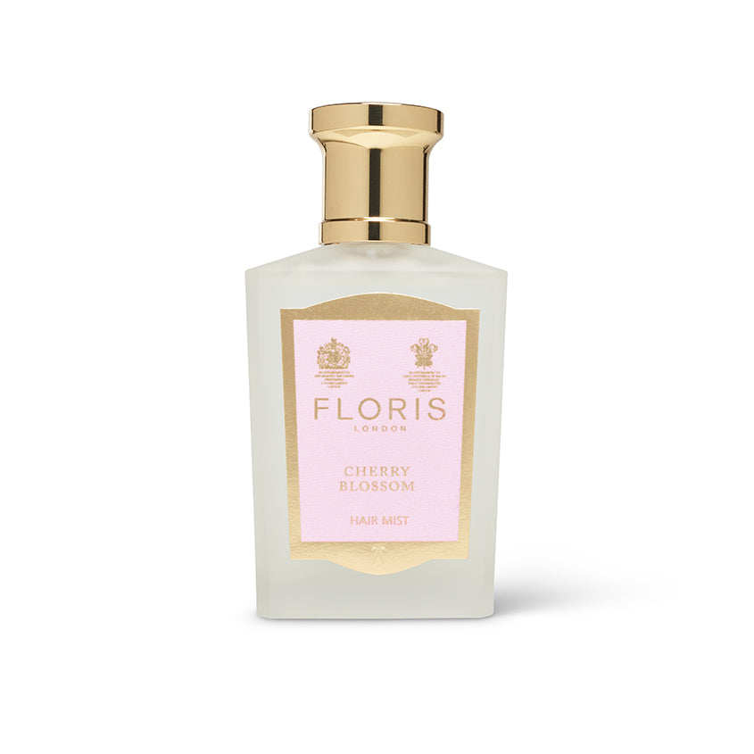 FLORIS LONDON CHERRY BLOSSOM HAIR MIST 50ML (FROSTED BOTTLE)