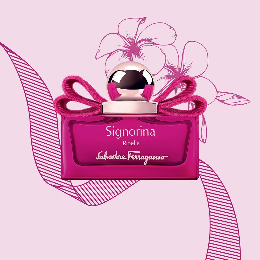 FERRAGAMO فيراغامو سينيورينا ريبيلي، إيو دو بارفوم سبراي 50 مل – صورة 7