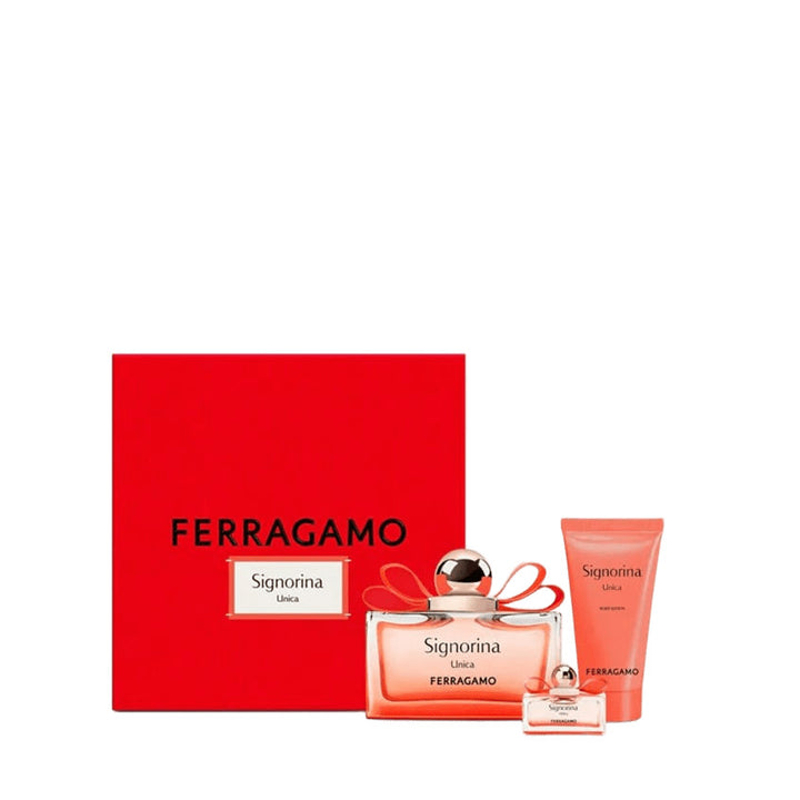 Gifts for her – SIGNORINA UNICA SET (EDP 100ML + BL 50ML + EDP 5ML)