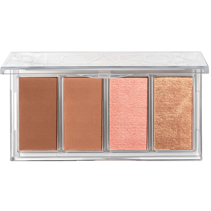 لوحات الألوان Golden decagon mask contouring palette