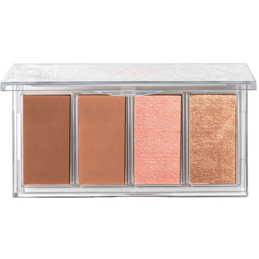 INFLUENCE Golden decagon mask contouring palette