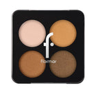 COLOR EYESHADOW PALETTE 004 SWISS CHOCOLATE 6 G