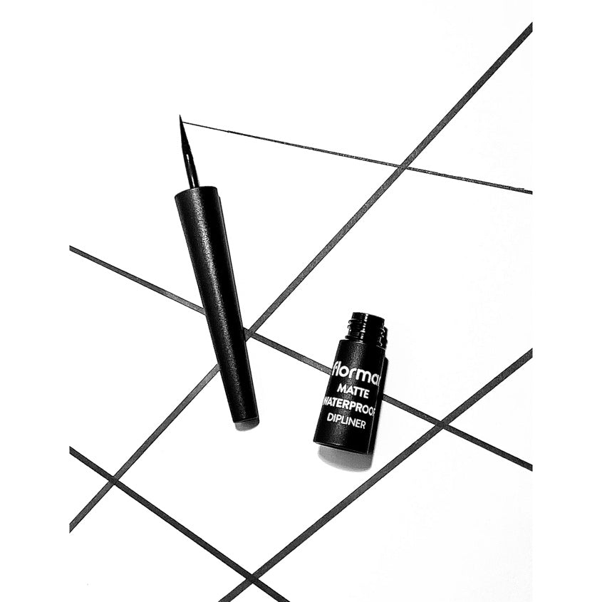 FLORMAR MATTE WATERPROOF DIPLINER BLACK 2,5 ML – buy online