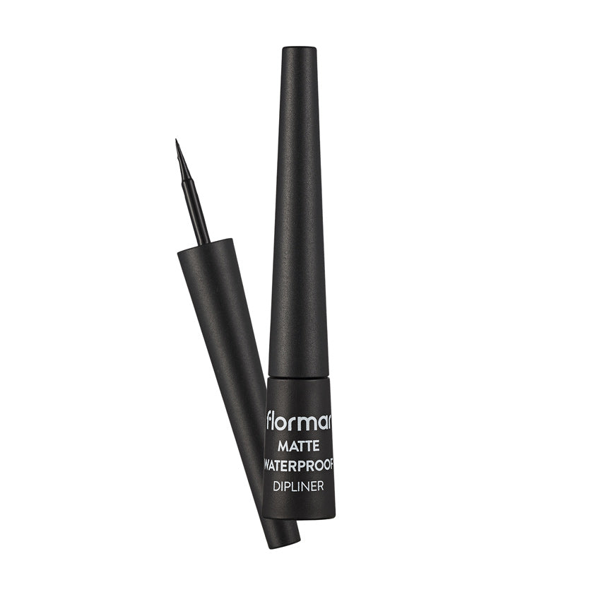 FLORMAR MATTE WATERPROOF DIPLINER BLACK 2,5 ML – free delivery