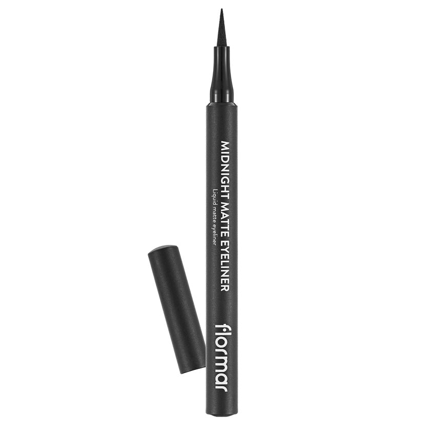 FLORMAR MIDNIGHT MATTE EYELINER 001 BLACK 1,2 ML