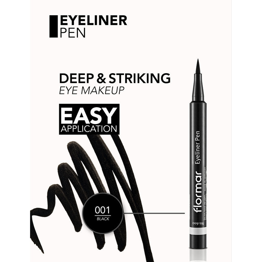 FLORMAR EYELINER PEN BLACK 01 – online store