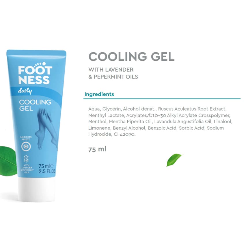 FOOTNESS COOLING GEL 75ML – buy online