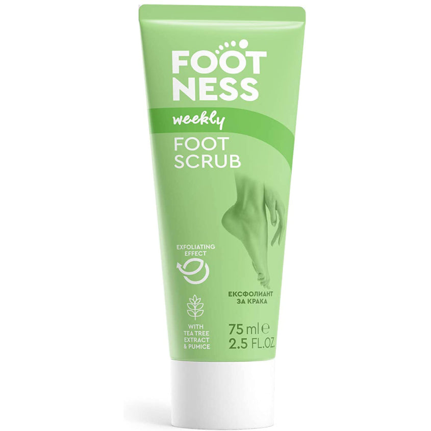 FOOTNESS فوتنس فوت سكراب ويكلي، 75 مل