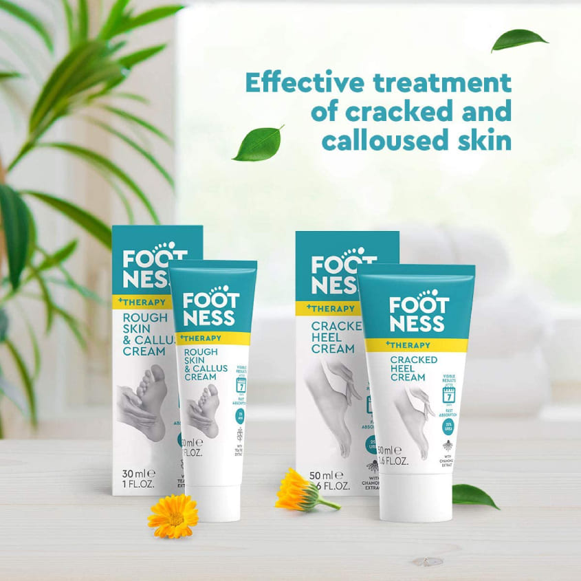 FOOTNESS ROUGH SKIN AND CALLUS CREAM 30ML – free delivery