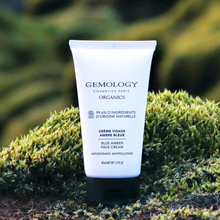 GEMOLOGY CRÈME VISAGE AMBRE BLEUE ORGANICS BLUE AMBER FACE CREAM 40 ML – buy online