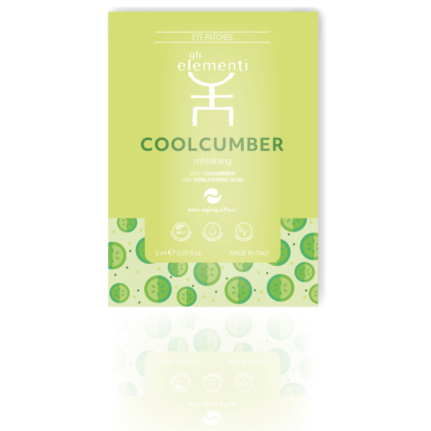 GLI ELEMENTI COOLCUMBER REFRESHING EYE PATCHES 3x2ML