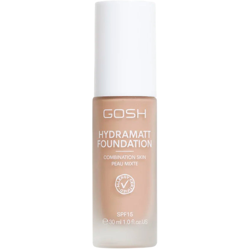 GOSH Hydramatt Foundation SPF 15 010N LIGHT DARK 30ml – buy online
