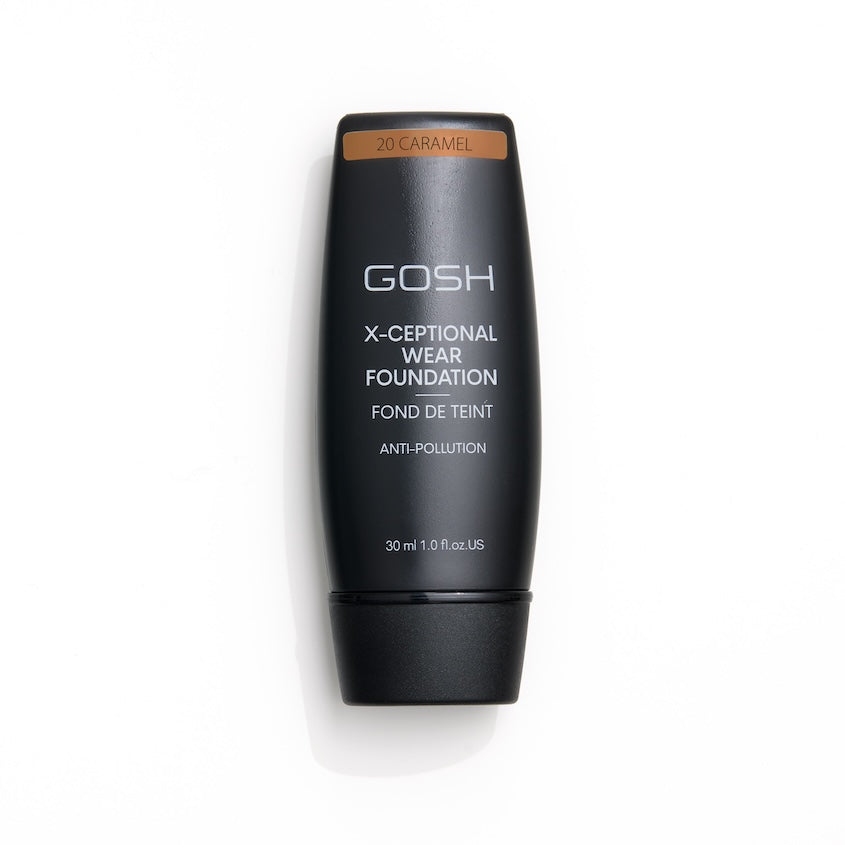 GOSH X-CEPTIONAL WEAR MAKE-UP 20 CARAMEL 30ML