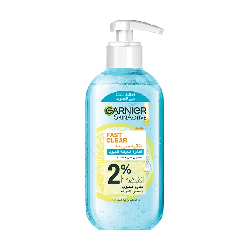 غسول جل سريع التنظيف مضاد لحب الشباب من سكين أكتيف