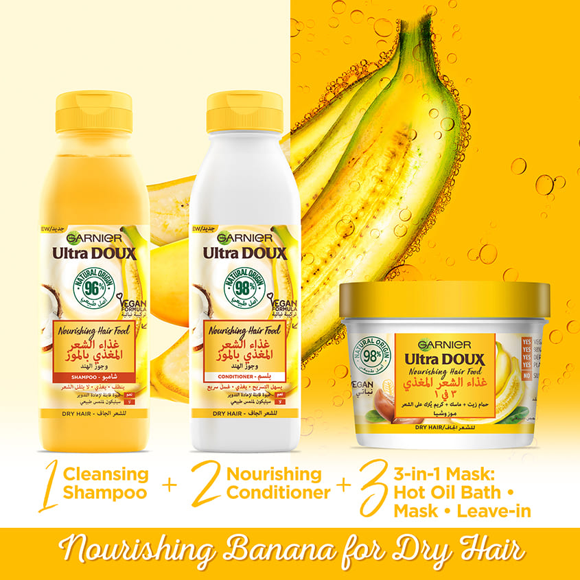 Ultra Doux Nourishing Banana Hair Food Conditioner for Dry Hair