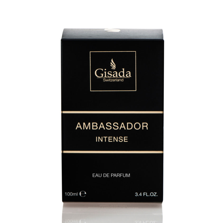 GISADA جيسادا أمباسادور إنتنس، إيو دو بارفوم، سبراي 100 مل – شراء أونلاين