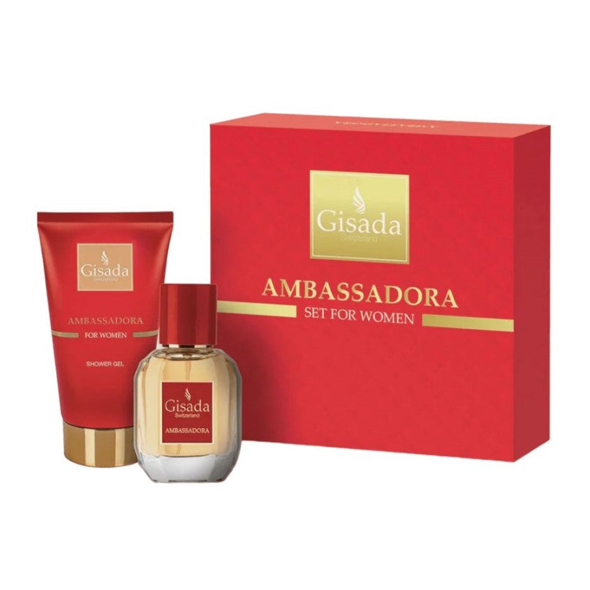 GISADA مجموعة أمباسادورا (50 مل ماء عطر + 100 مل SG)