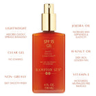 HAMPTON SUN SPF 15 GEL 4 OZ.