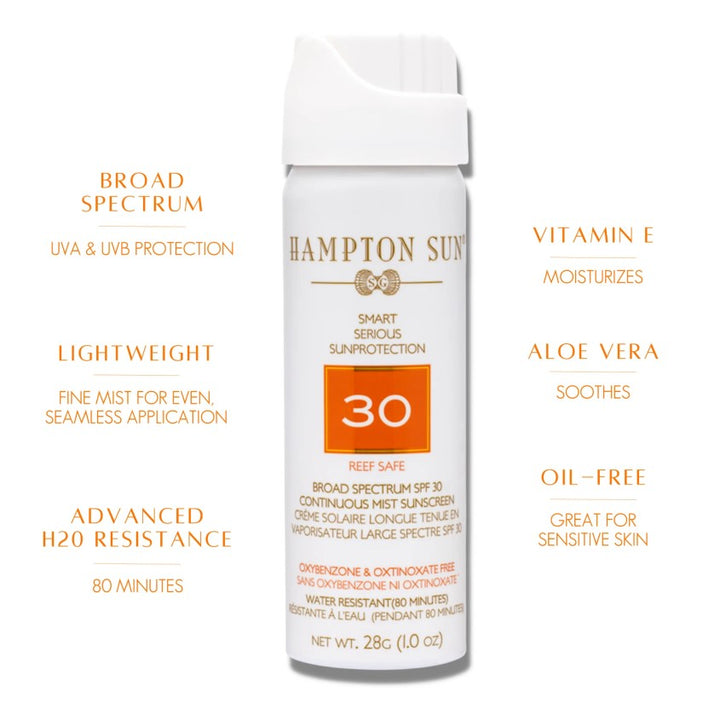 HAMPTON SUN Continuous Mist Sunscreen SPF 30