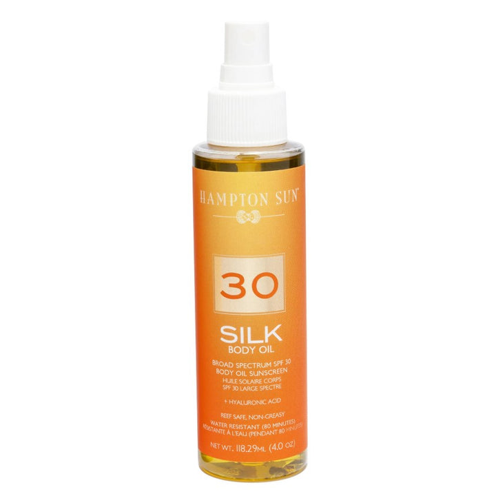 SPF 30 SILK BODY OIL 4 OZ.