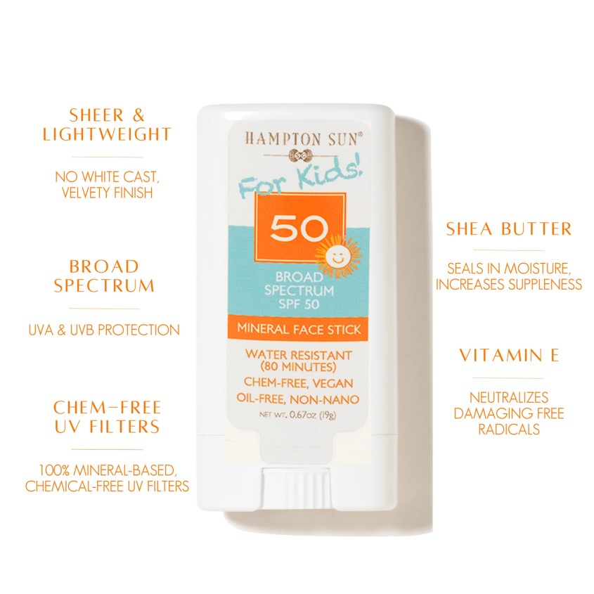 HAMPTON SUN Kids Mineral Face Stick SPF 50