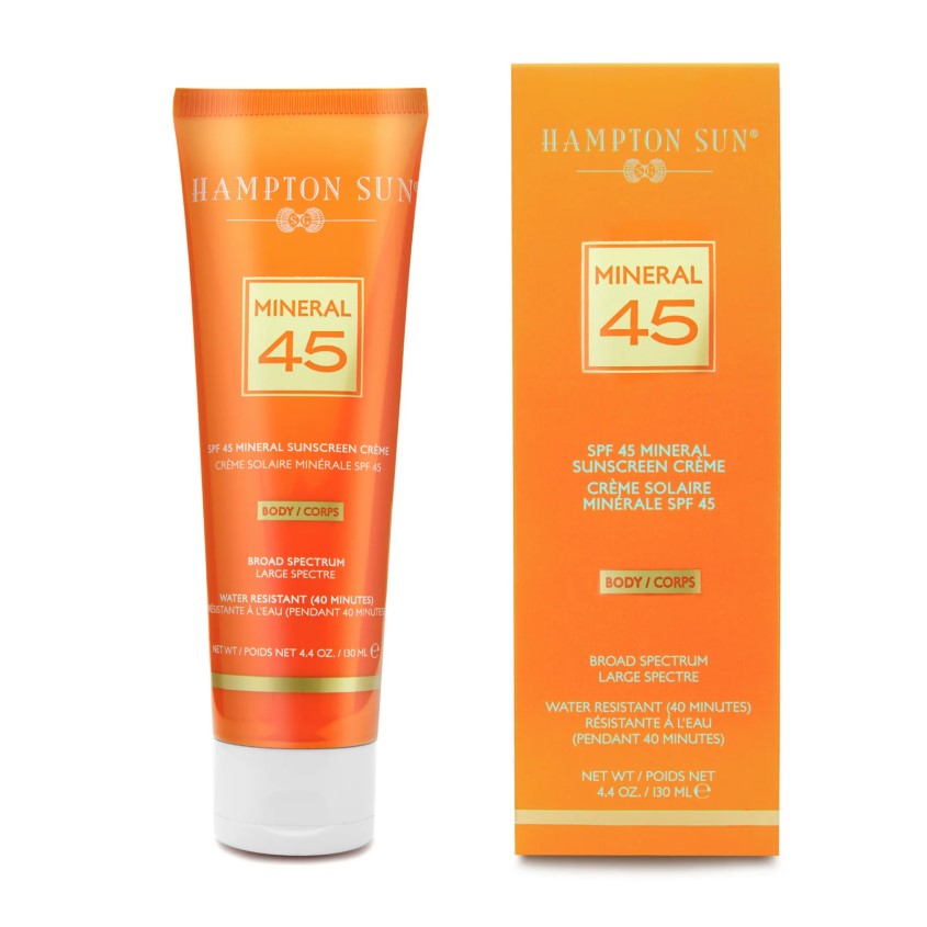 HAMPTON SUN SPF45 MINERAL CRÈME FOR BODY 4.4 OZ. – buy online
