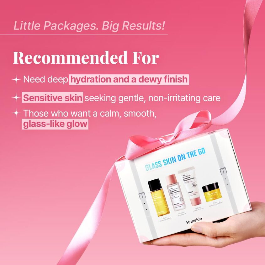 HANSKIN GLASS SKIN ON THE GO KIT – صورة 6