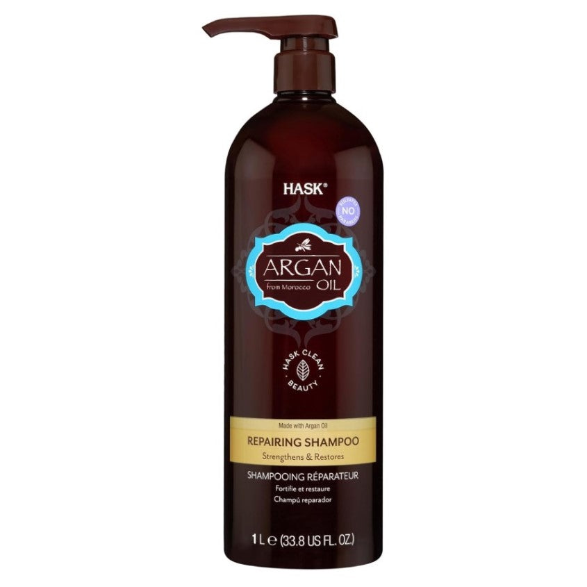 HASK Argan Oil Repairing Shampoo 1 L – photo 5