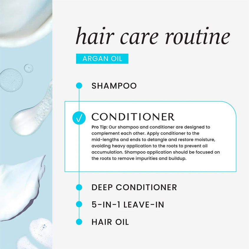 HASK Argan Oil Repairing Conditioner 1 L – photo 5