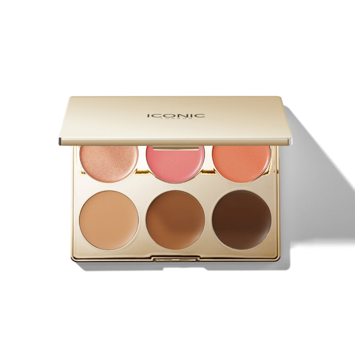 MULTI-USE CREAM BLUSH, BRONZE AND HIGHLIGHT PALETTE 212ML