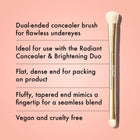 ICONIC LONDON CONCEALER DUO BRUSH – buy online
